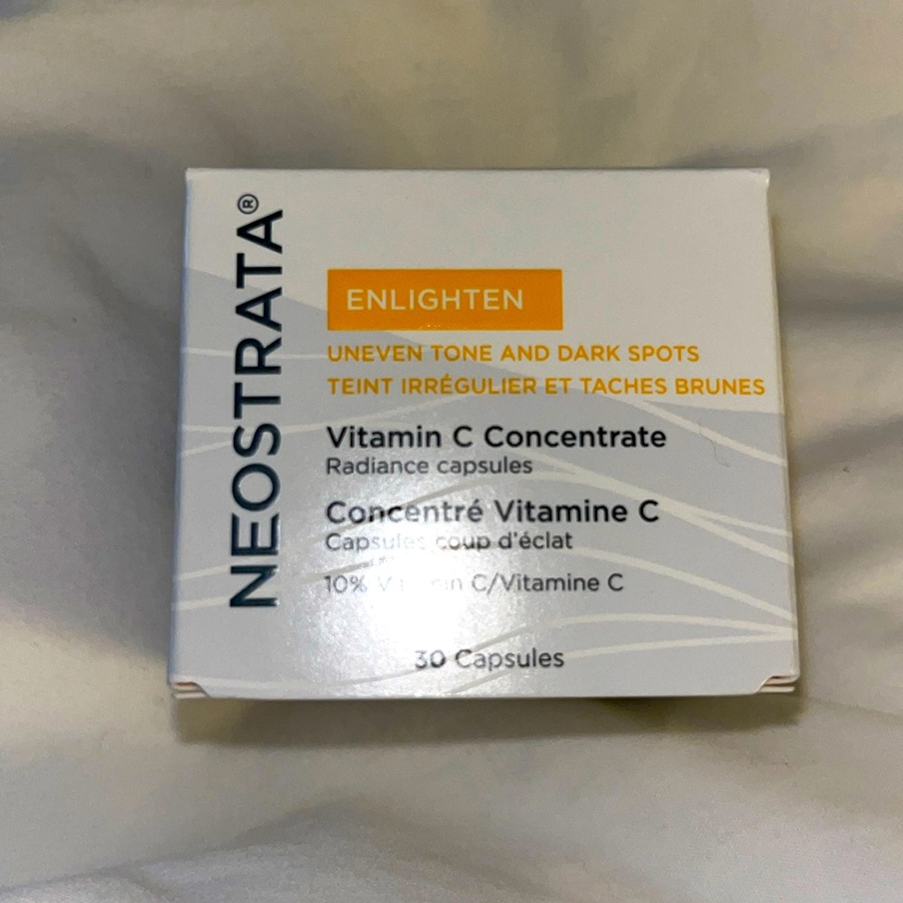 Neostrata vitamin C concentrate radiance capsules / never opened